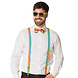 Regenboog Kostuum Set 3 delig Regenboog Kostuum Set 3 delig