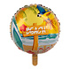 Helium Ballon Beach Dubbelzijdig 45cm Helium Ballon Beach Dubbelzijdig 45cm