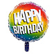 Happy Birthday Helium Ballon Leeg 45cm Happy Birthday Helium Ballon Leeg 45cm