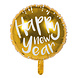 Happy New Year Helium Ballon Leeg 45cm Happy New Year Helium Ballon Leeg 45cm