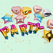 Gouden Helium Ballon Hart Leeg 45cm Gouden Helium Ballon Hart Leeg 45cm
