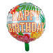 Happy Birthday Helium Ballon Dubbelzijdig Leeg 45cm Happy Birthday Helium Ballon Dubbelzijdig Leeg 45cm