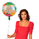 Happy Birthday Helium Ballon Dubbelzijdig Leeg 45cm Happy Birthday Helium Ballon Dubbelzijdig Leeg 45cm