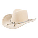 Beige Cowboy Hoed Beige Cowboy Hoed