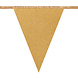 Gouden Slinger Glitter Papier 6m Gouden Slinger Glitter Papier 6m