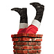 Beenkappen Kerstman 2st Beenkappen Kerstman 2st