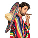 Gekleurde Sombrero Enrique 70cm Gekleurde Sombrero Enrique 70cm