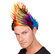 Gekleurde Pruik Spiky Mike Gekleurde Pruik Spiky Mike