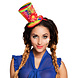 Gekleurde Haarband Clownshoed Gekleurde Haarband Clownshoed