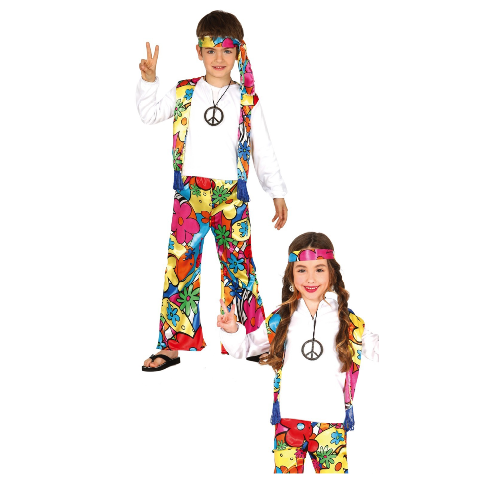 Toevlucht sociaal grote Oceaan Hippie Kostuum Peace Kind - Partywinkel