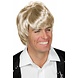 Blonde Pruik Heren Luxe Blonde Pruik Heren Luxe