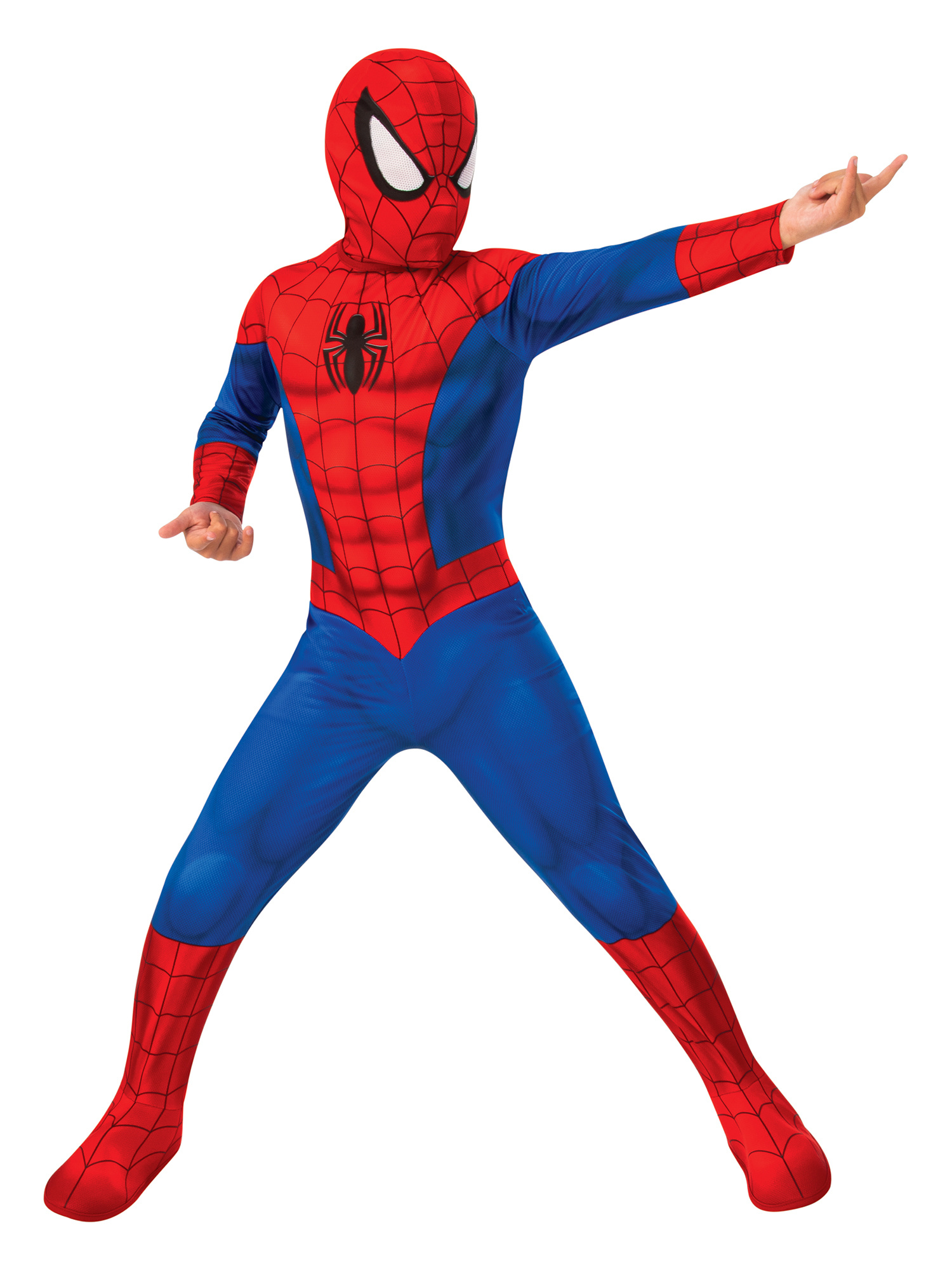 licentie Reis Spreekwoord Spiderman Pak Kind Gespierd - Partywinkel