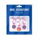 Hangdecoratie Sarah 14cm 3st Hangdecoratie Sarah 14cm 3st