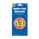 Helium Ballon 13 Jaar Gekleurd Leeg 46cm Helium Ballon 13 Jaar Gekleurd Leeg 46cm