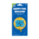 Helium Ballon 25 Jaar Gekleurd Leeg 46cm Helium Ballon 25 Jaar Gekleurd Leeg 46cm