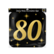 Deurbord 80 Jaar 50cm Deurbord 80 Jaar 50cm