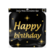 Happy Birthday Deurbord 50cm Happy Birthday Deurbord 50cm