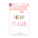 Banner Hooray It'S A Girl 6m Banner Hooray It'S A Girl 6m