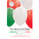 Groen Wit Rode Ballonnen 30cm 10st Groen Wit Rode Ballonnen 30cm 10st