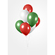 Groen Wit Rode Ballonnen 30cm 10st Groen Wit Rode Ballonnen 30cm 10st
