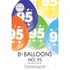 Gekleurde Ballonnen 95 Jaar 30cm 8st Gekleurde Ballonnen 95 Jaar 30cm 8st