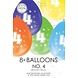 Gekleurde Ballonnen 4 Jaar 30cm 8st Gekleurde Ballonnen 4 Jaar 30cm 8st