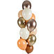 Goud Wit Nude Ballonnen Set 33cm 12st Goud Wit Nude Ballonnen Set 33cm 12st