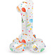 Helium Ballon 1 Jaar Feest Met Standaard Leeg 41cm Helium Ballon 1 Jaar Feest Met Standaard Leeg 41cm