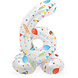 Helium Ballon 6 Jaar Feest Met Standaard Leeg 41cm Helium Ballon 6 Jaar Feest Met Standaard Leeg 41cm