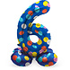 Helium Ballon 6 Jaar Stippen Met Standaard Leeg 41cm Helium Ballon 6 Jaar Stippen Met Standaard Leeg 41cm