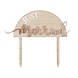 Bruiloft Taarttopper Just Married 18cm Bruiloft Taarttopper Just Married 18cm
