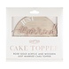 Bruiloft Taarttopper Just Married 18cm Bruiloft Taarttopper Just Married 18cm