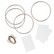 Rose Gouden Naamkaart Houder 12st Rose Gouden Naamkaart Houder 12st
