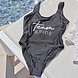 Zwarte Badpak Team Bride Maat M Zwarte Badpak Team Bride Maat M