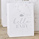 Uitdeeltasjes Hello Baby 15cm 5st Uitdeeltasjes Hello Baby 15cm 5st