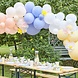 Lentefeest Ballonnenboog Bloemen Lentefeest Ballonnenboog Bloemen