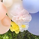 Lentefeest Ballonnenboog Bloemen Lentefeest Ballonnenboog Bloemen