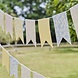 Garland Blossom Print Flag Garland with Scalloped Edge Garland Blossom Print Flag Garland with Scalloped Edge