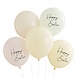 Pasen Ballonnen Happy Easter 30cm 25st Pasen Ballonnen Happy Easter 30cm 25st