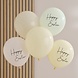 Pasen Ballonnen Happy Easter 30cm 25st Pasen Ballonnen Happy Easter 30cm 25st