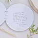 Bruiloft Gastenboek Rond 21cm Bruiloft Gastenboek Rond 21cm