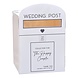 Card Box Customisable Wedding Post Box White Card Box Customisable Wedding Post Box White