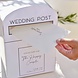 Card Box Customisable Wedding Post Box White Card Box Customisable Wedding Post Box White