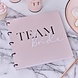 Bruiloft Gastenboek Team Bride 20cm Bruiloft Gastenboek Team Bride 20cm