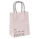 Bruiloft Uitdeeltasjes Team Bride 16cm 5st Bruiloft Uitdeeltasjes Team Bride 16cm 5st