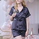 Zwarte Pyjama Bridesmaid Maat S Zwarte Pyjama Bridesmaid Maat S