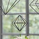 Hanging Decor Small Geo Metal Hanging Decorations Hanging Decor Small Geo Metal Hanging Decorations