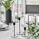 Candle Holders Matt Black Candle Holders 3 Per Pack Candle Holders Matt Black Candle Holders 3 Per Pack