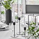 Candle Holders Matt Black Candle Holders 3 Per Pack Candle Holders Matt Black Candle Holders 3 Per Pack
