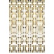 Gouden Deurgordijn 96cm Gouden Deurgordijn 96cm